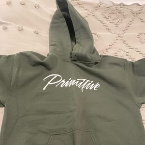 Green primitive hoodie